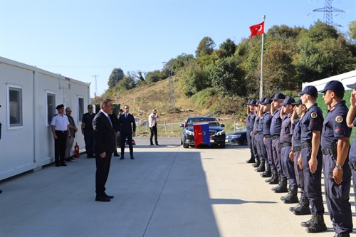 Vali Osman Hacıbektaşoğlu Zonguldak İl Jandarma Komutanlığı Filyos Koruma Birliğini Ziyaret Etti