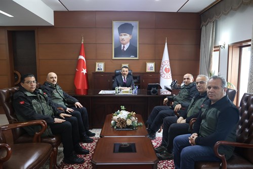 Vali Osman Hacıbektaşoğlu, Orman Haftası Kapsamında Orman Heyetini Kabul Etti